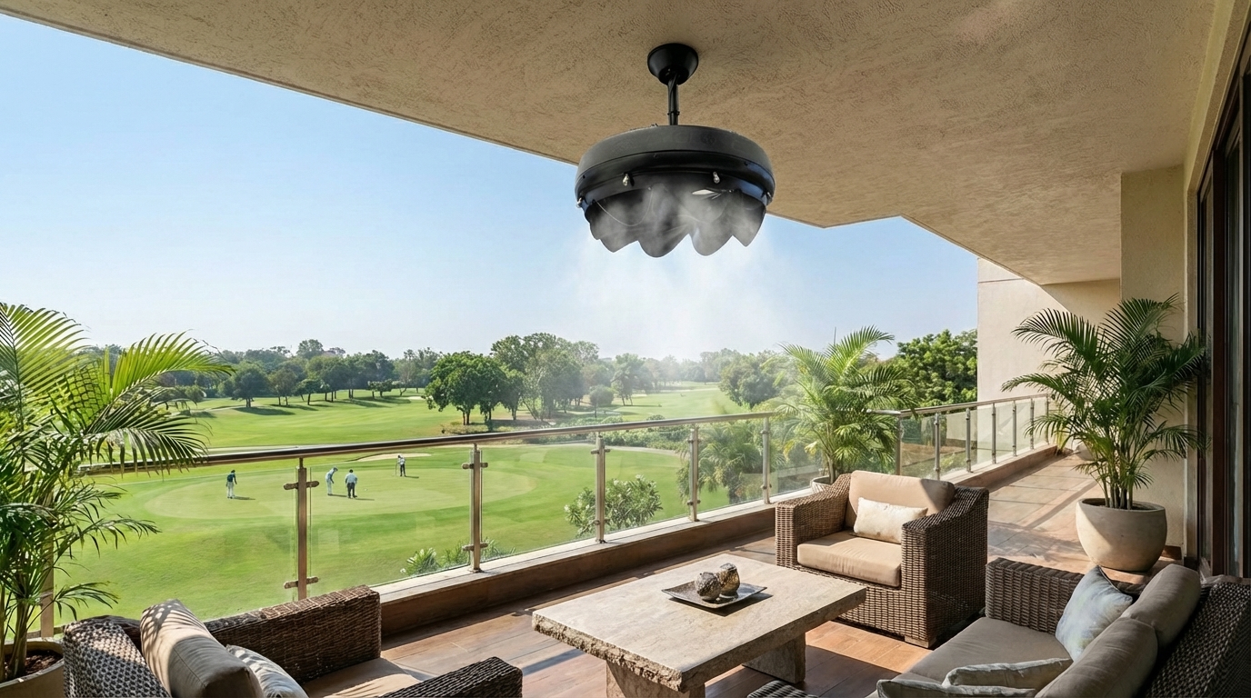 Mist360 Cyclone Ceiling Fan